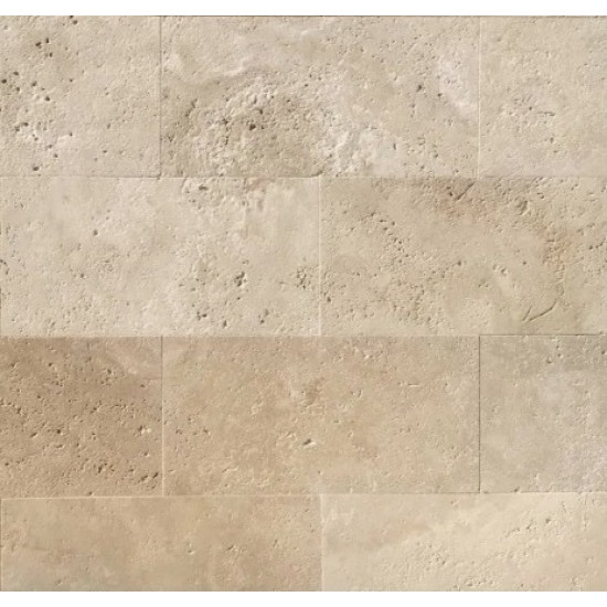 Травертин Light Brushed Standart 1,2*30,5*61 см