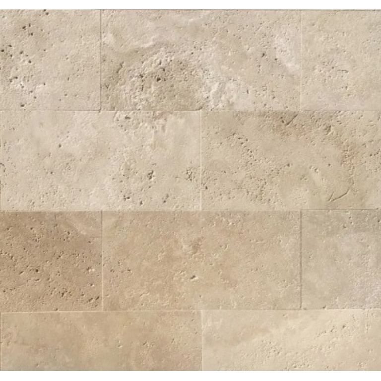Травертин Light Brushed Standart 1,2*30,5*61 см
