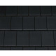 Керамическая черепица Creaton Domino черная глазурь