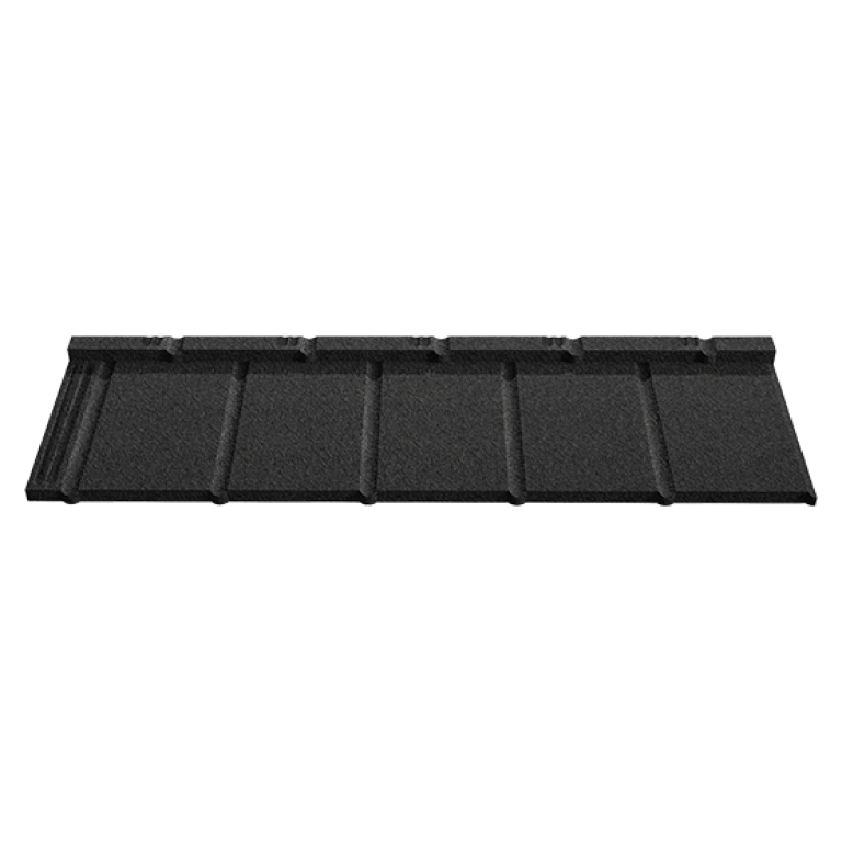 Композитная черепица Novatik Natura Slate dark moon (черный)