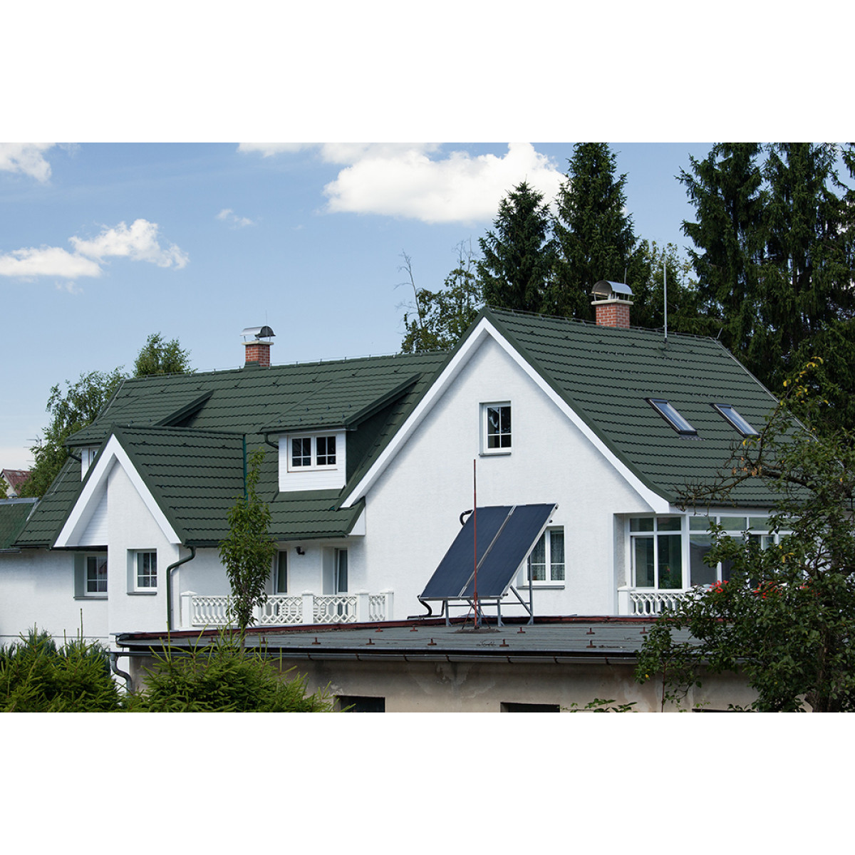 Композитная черепица Evertile Classic Green