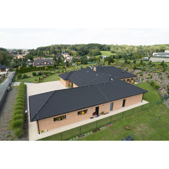 Композитная черепица Evertile Classic Black Pit Coal