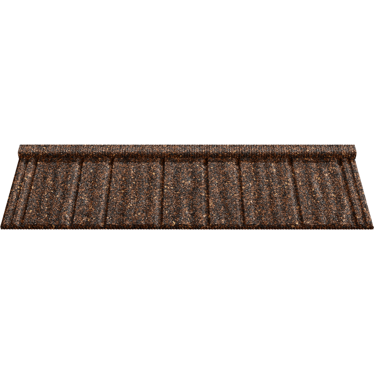 Композитная черепица Novatik Natura Wood brown earth (коричневый)