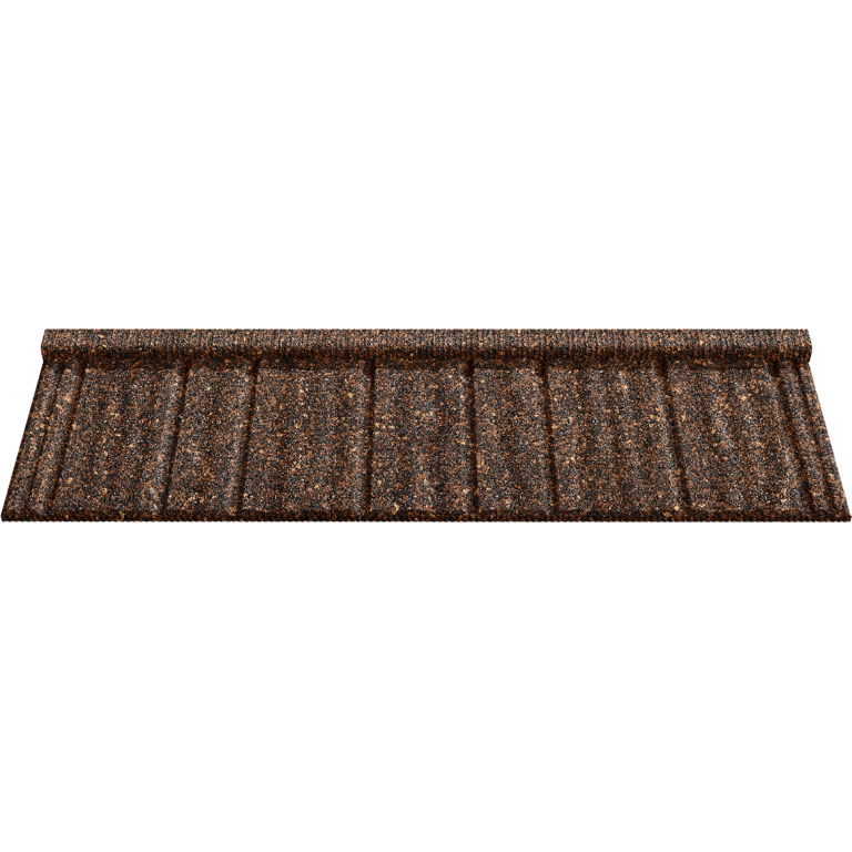 Композитная черепица Novatik Natura Wood brown earth (коричневый)