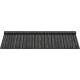 Композитная черепица Novatik Natura Wood dark moon (черный)