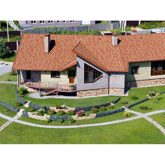 Композитная черепица Metrotile Roman Tuscany