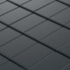 Композитна черепиця Metrotile I-Panel Матове деревне вугілля