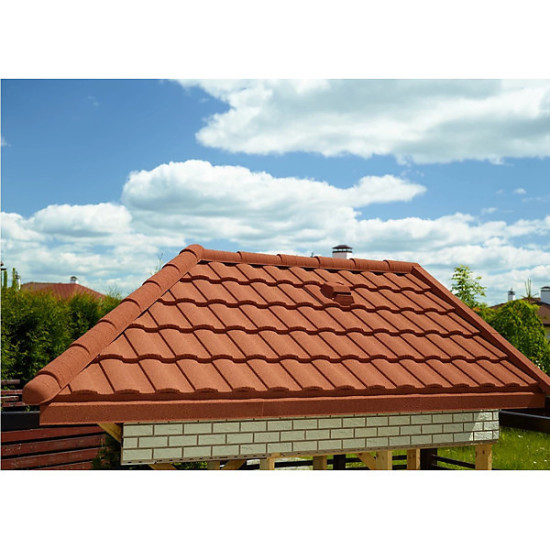 Композитная черепица Metrotile Roman Terracotta