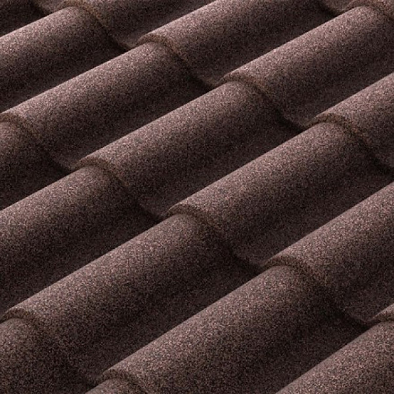 Композитна черепиця Metrotile Romana Coffee