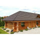 Композитная черепица Metrotile Woodshake Coffee