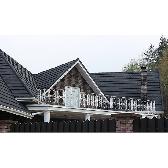 Композитная черепица Metrotile Woodshake Charcoal
