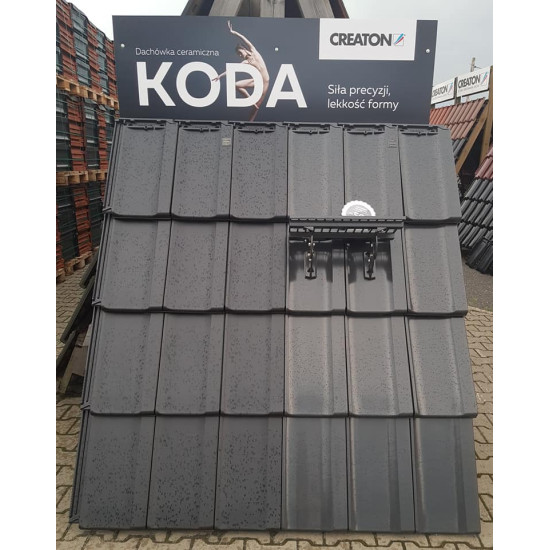 Керамическая черепица Creaton Koda антрацит