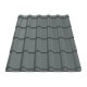 Металлочерепица Tile Ретро Украина 0,45 мм RAL 7016 графит
