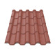 Металлочерепица Tile Премиум Словакия 0,45 мм RAL 3005 красный