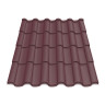 Металлочерепица Tile Элегант Словакия 0,45 мм RAL 3009 вишневый