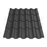 Металлочерепица Tile Элегант Словакия 0,5 мм RAL 9005 черный