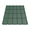 Металлочерепица Tile Элит «волна» Словакия 0,5 мм RAL 6005 зеленый