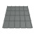 Металлочерепица Tile Элит «волна» Украина 0,45 мм RAL 7016 графит