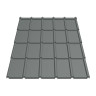 Металлочерепица Tile Элит «волна» Украина 0,45 мм RAL 7016 графит