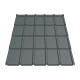 Металлочерепица Tile Элит «волна» Германия 0,5 мм RAL 7016 графит