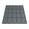 Металлочерепица Tile Элит «волна» Германия 0,5 мм RAL 7016 графит
