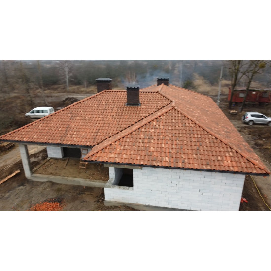 Керамическая черепица Monier Ferian гранат