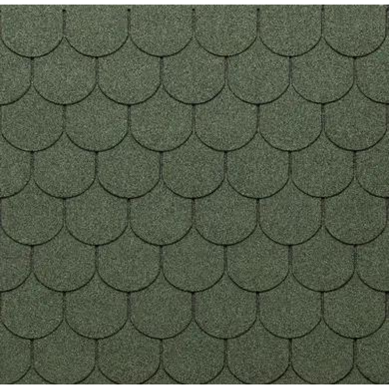 Битумная черепица Tegola Eco Roof Traditional Mixed Green