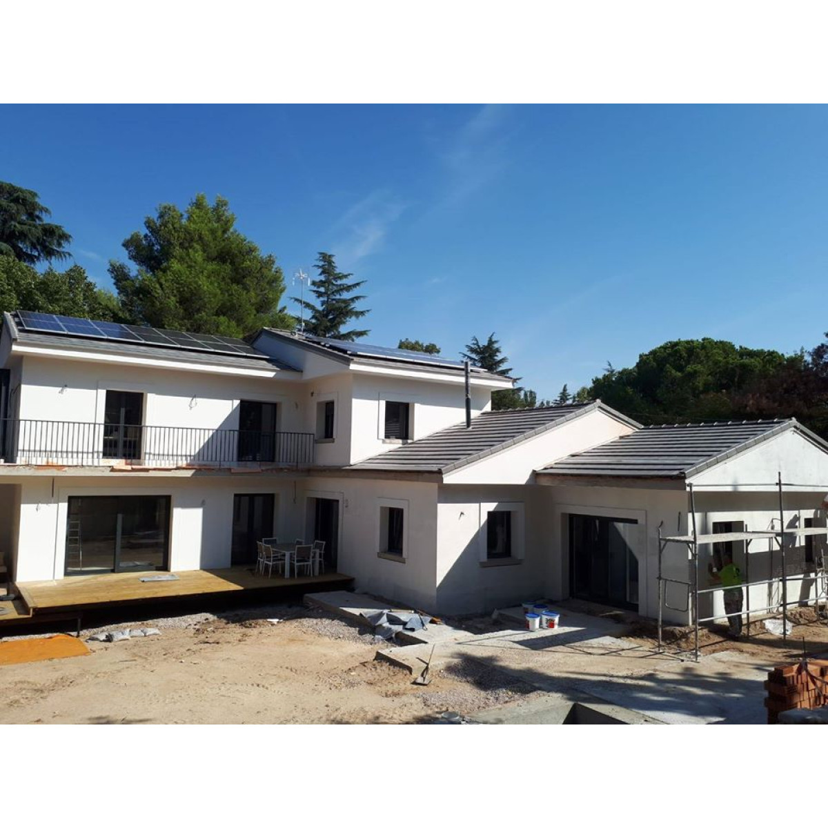 Керамическая черепица Tejas Borja Flat 10 Tech Mid Grey