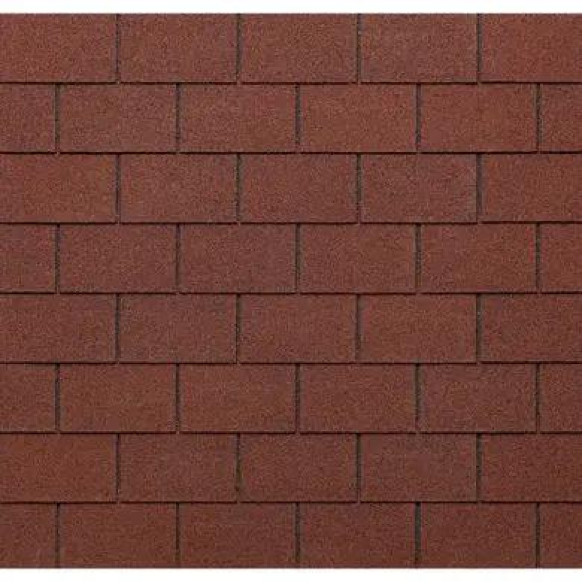 Битумная черепица Tegola Eco Roof Rectangular Mixed Red