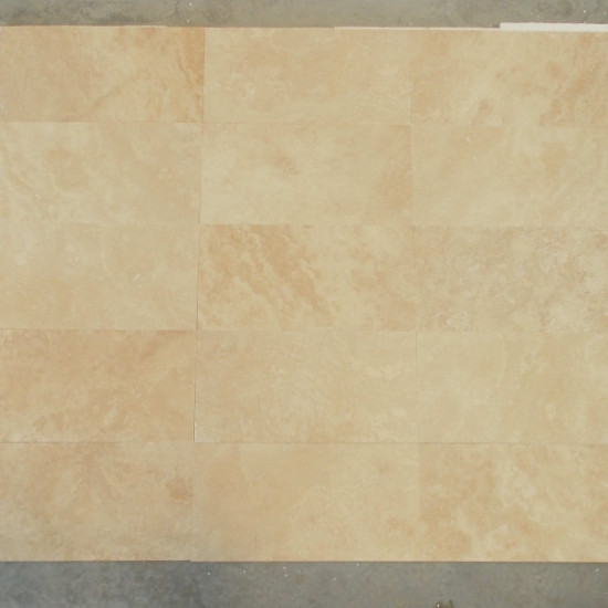 Плитка из травертина Filled&Honed Extra Light Selection 1.2*30.5*61 см