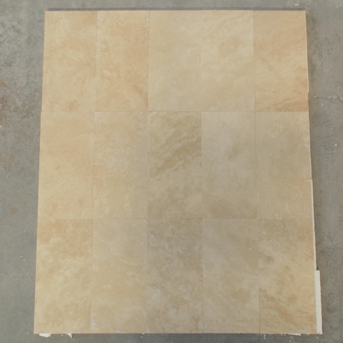 Плитка из травертина Filled&Honed Extra Light Selection 1.2*30.5*61 см