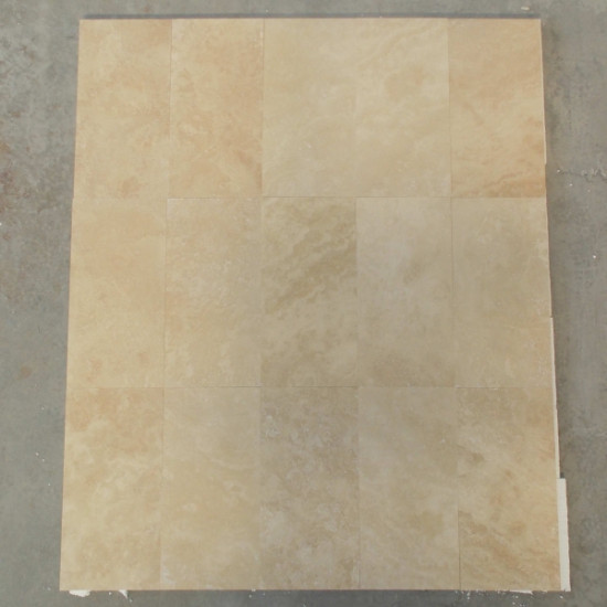 Плитка из травертина Filled&Honed Extra Light Selection 1.2*30.5*61 см