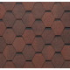 Битумная черепица Tegola Mosaik Premium Tiziano Red