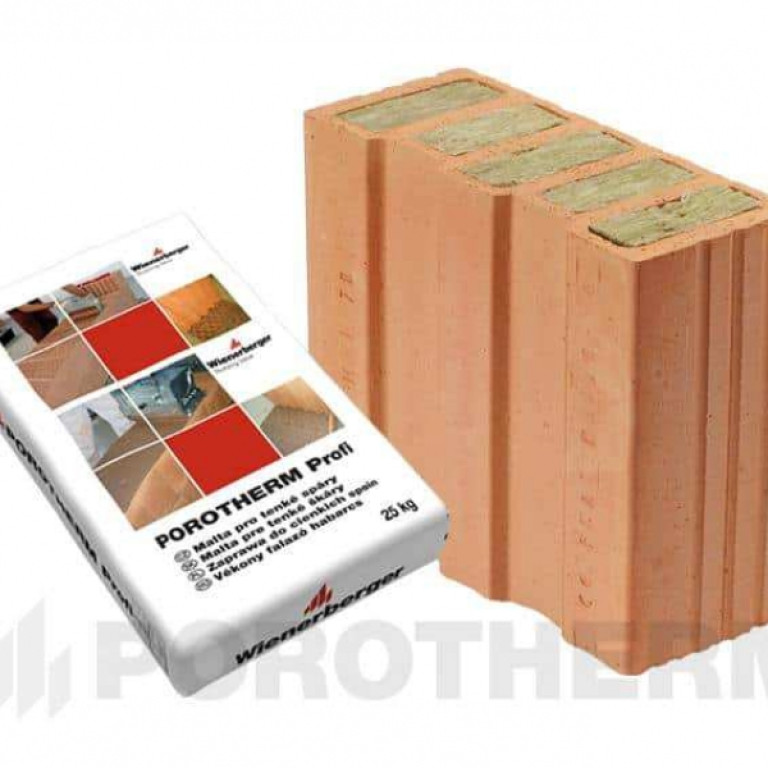 Керамический блок Porotherm 30 1/2 T Profi