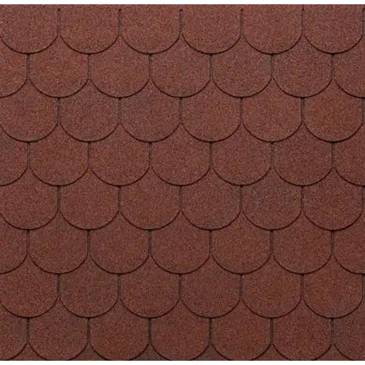 Битумная черепица Tegola Eco Roof Traditional Mixed Red
