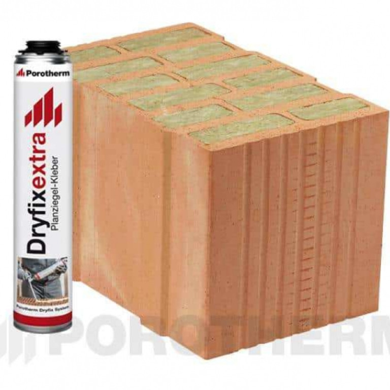 Керамический блок Porotherm 38 T Dryfix
