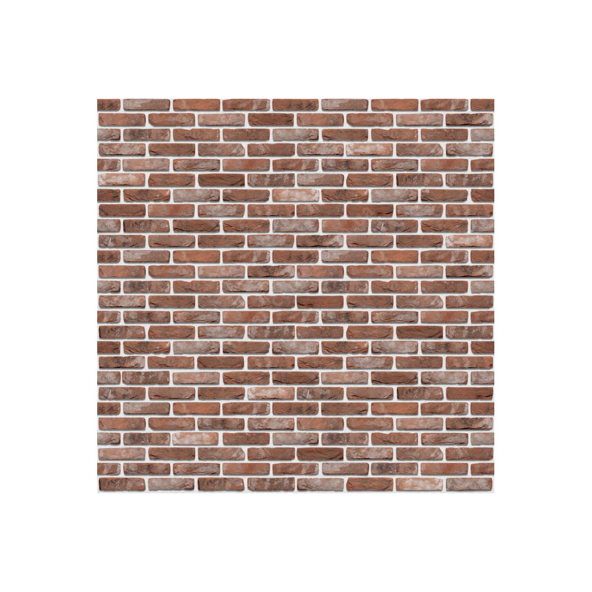 Кирпич ручной формовки S.Anselmo Rosso Bruciato Burattatto e Anticatto DDMWA, NF 240x115x70 мм