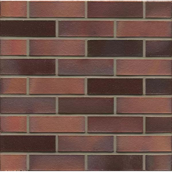 Клинкерный кирпич Muhr № 04 EG Rotbraun Bunt Edelglanz