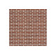 Кирпич ручной формовки S.Anselmo Rosso RS, NF 240x115x70