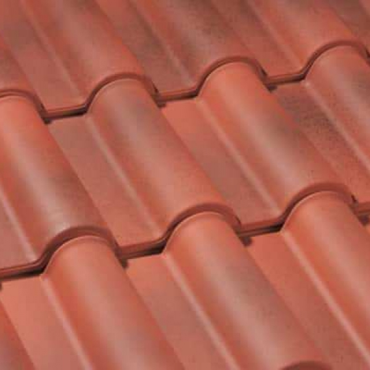 Керамическая черепица Umbelino TILE Mediterranean Выдержанная красная
