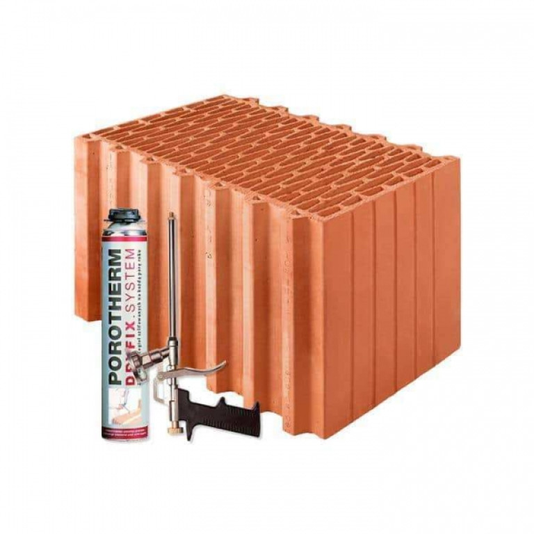Керамический блок Porotherm 44 Dryfix