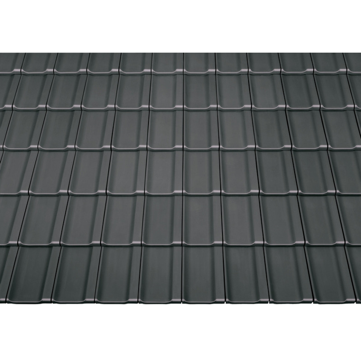 Керамическая черепица Braas Topaz 11V Антрацит