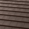 Керамическая черепица Tejas Borja Flat 10 Tech Chocolate