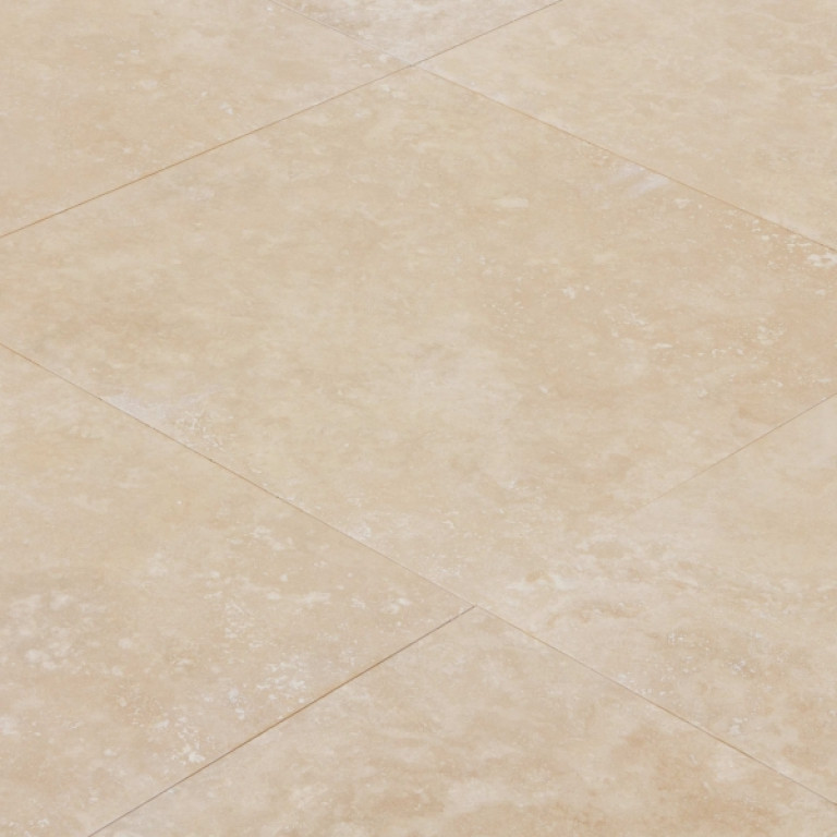 Плитка из травертина Filled&Honed Extra Light Selection 1.2*61*61 см