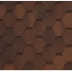 Битумная черепица Tegola Mosaik Premium Nuanced Brown