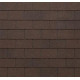 Битумная черепица Tegola Rectangular Premium Dark Brown