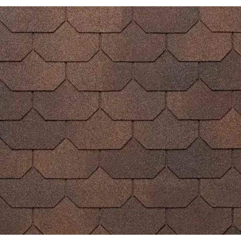 Битумная черепица Tegola Liberty Premium Nuanced Brown