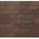 Битумная черепица Tegola Liberty Premium Nuanced Brown