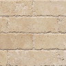 Травертин Light Brushed сколотый край 1*10*30 см