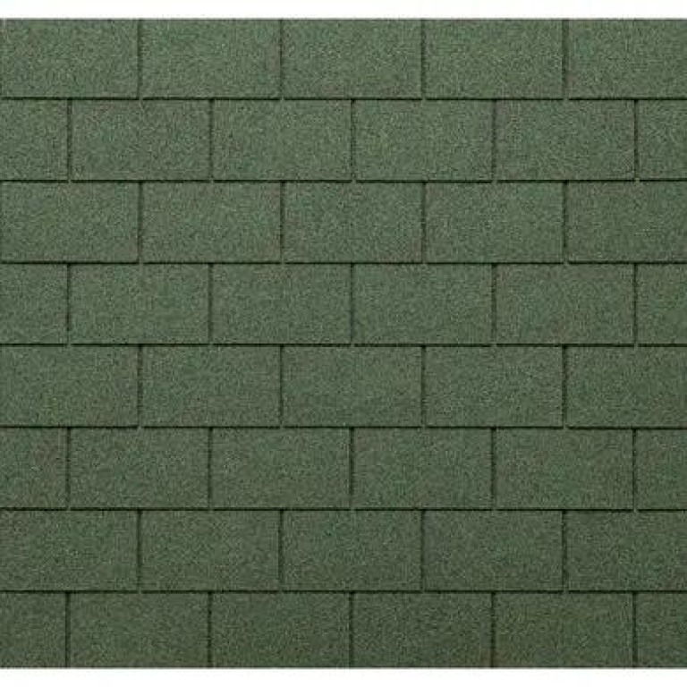 Битумная черепица Tegola Eco Roof Rectangular Mixed Green